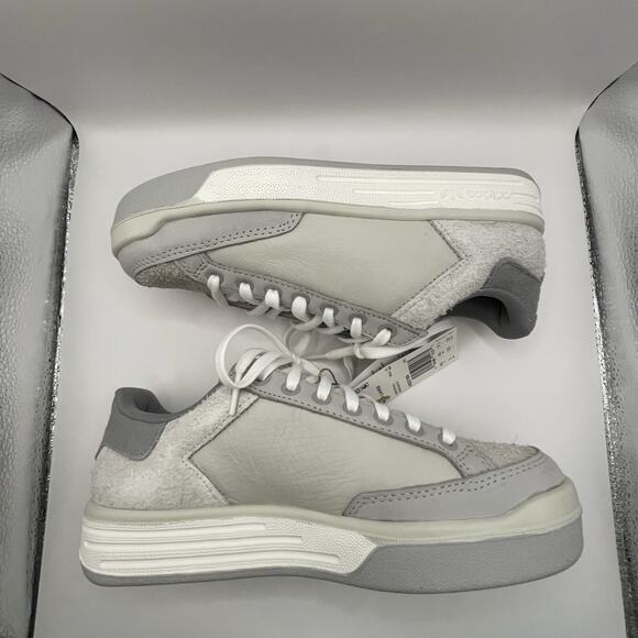 adidas Originals Rod Laver Leather Trainers Gray / White Men’s Size 5 Women’s 6